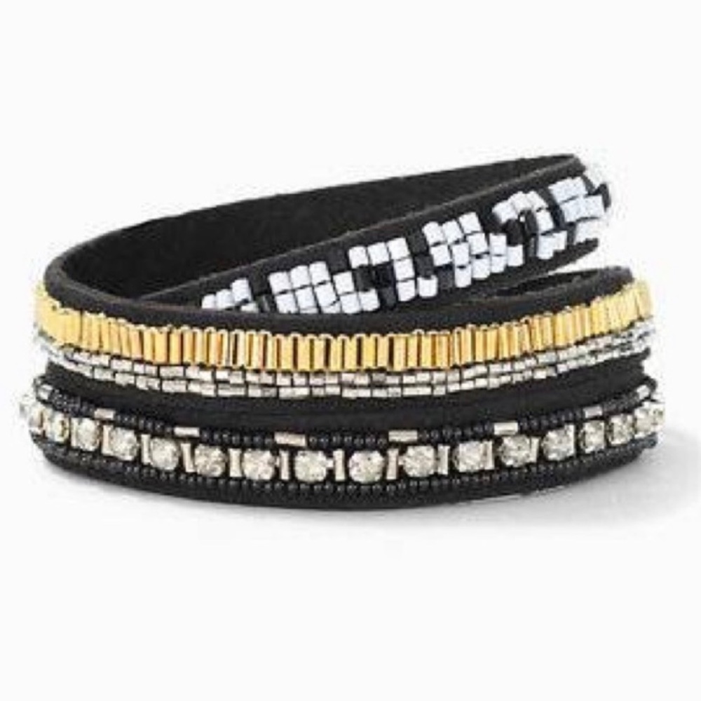 Stella & Dot Emma Triple Wrap Bracelet
